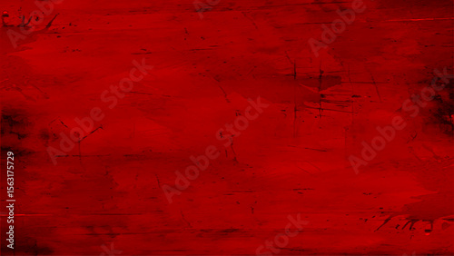 Red colored wall texture background with textures of different shades of red image. 