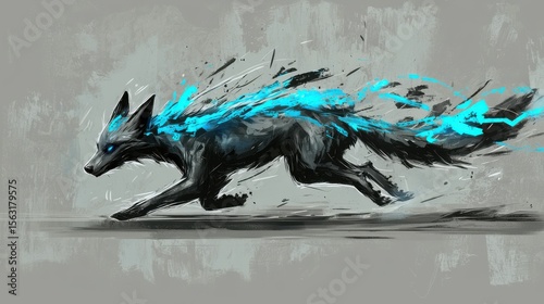 Wallpaper Mural Nebula Fox T-Shirt Illustration Torontodigital.ca