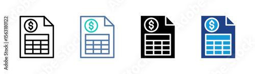 Account Statement Icon