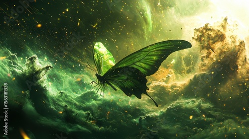 Wallpaper Mural Galaxy Butterfly T-Shirt Design Torontodigital.ca