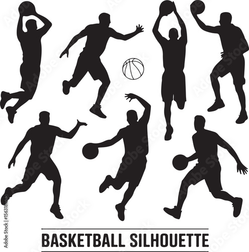 Basketball Player Silhouette Bundle – Slam Dunk SVG Clipart

Basketball Action Silhouettes – Digital Sports Vector Set

Hoop & Dunk Silhouette Design – SVG PNG for Cricut & Shirts

Basketball Silhouet