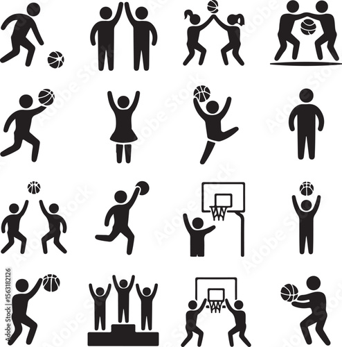 Basketball Player Silhouette Bundle – Slam Dunk SVG Clipart

Basketball Action Silhouettes – Digital Sports Vector Set

Hoop & Dunk Silhouette Design – SVG PNG for Cricut & Shirts

Basketball Silhouet