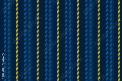 Iontent seamless texture background, square textile stripe vector. Chabby lines vertical fabric pattern in dark and cyan colors.