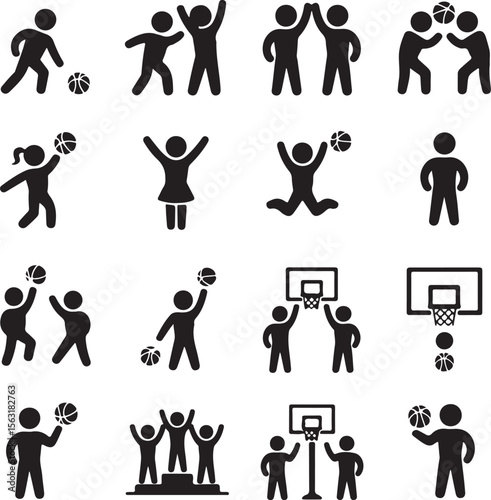 Basketball Player Silhouette Bundle – Slam Dunk SVG Clipart

Basketball Action Silhouettes – Digital Sports Vector Set

Hoop & Dunk Silhouette Design – SVG PNG for Cricut & Shirts

Basketball Silhouet