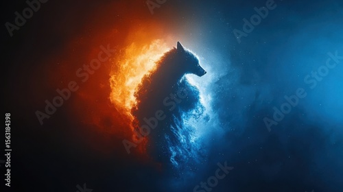 Wallpaper Mural Nebula Fox T-Shirt Graphic Torontodigital.ca