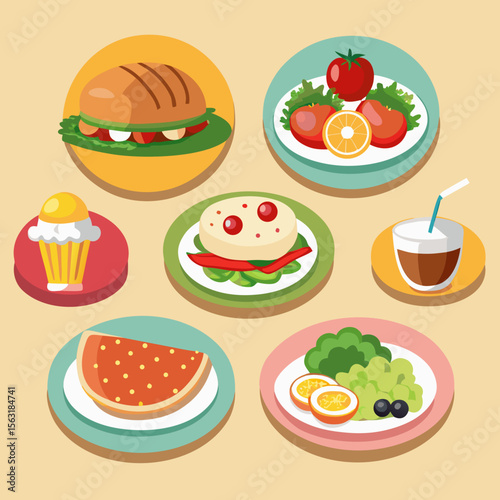 fast food icons