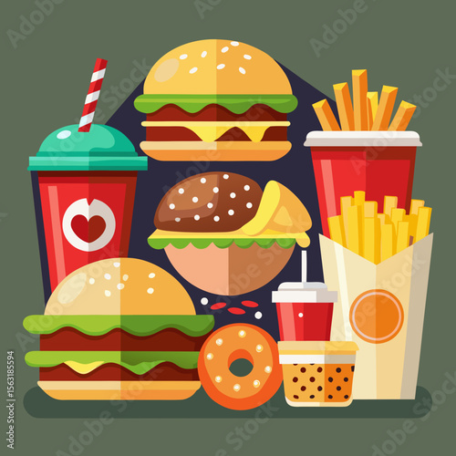 fast food icons