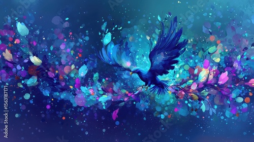 Wallpaper Mural Cosmic Eagle T-Shirt Design Torontodigital.ca