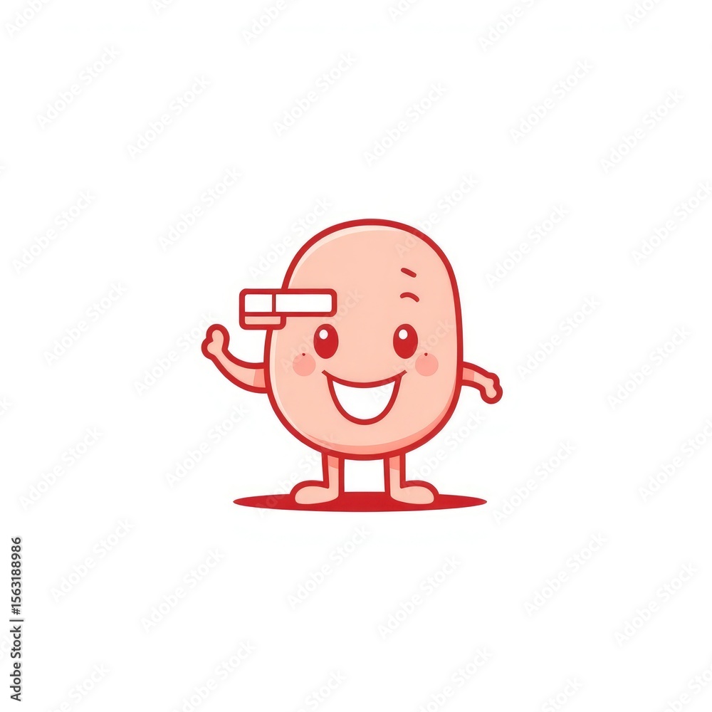 Fototapeta premium 3d man with piggy bank