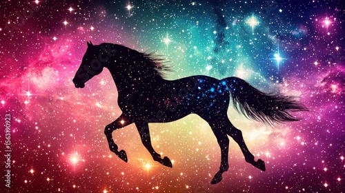 Wallpaper Mural Galaxy Horse T-Shirt Art Torontodigital.ca