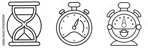 Toaster Coloring Book Page - Outline Vector Line Art