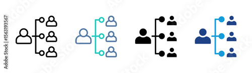 Organization Structure Icon