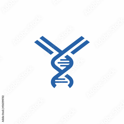 Letter Y DNA Logo