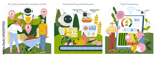 AI in Agriculture: Pest Control, Harvest Sorting, Yield Forecast