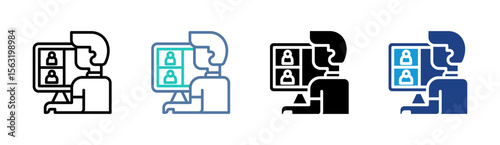 Video Conference Icon