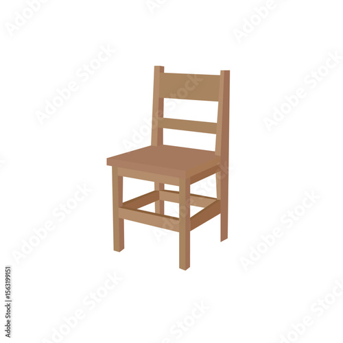 chair emoji symbol sign icon vector illustration furniture