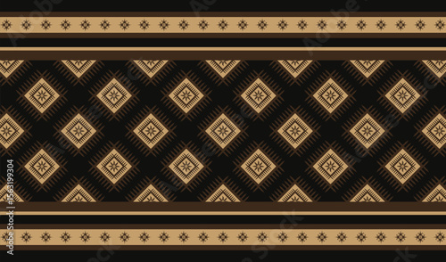 brown black tribal floral carpet pattern ethnic ornament art wallpaper background suitable for your textile print