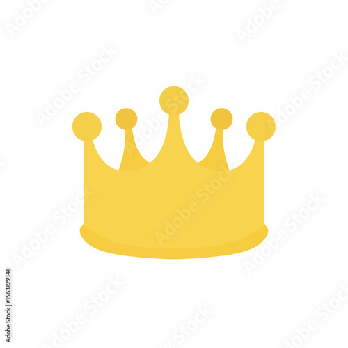 crown royal king princess prince queen emoji symbol sign icon vector illustration