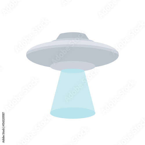 ufo alien flying saucer emoji symbol sign icon vector illustration