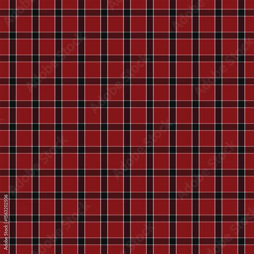 red black trendy scottish tartan plaid checkered stripes flannel pattern wallpaper background suitable for textile print