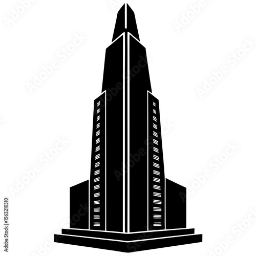 Skyscraper Building Silhouette
