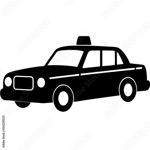 Taxi Cab Silhouette