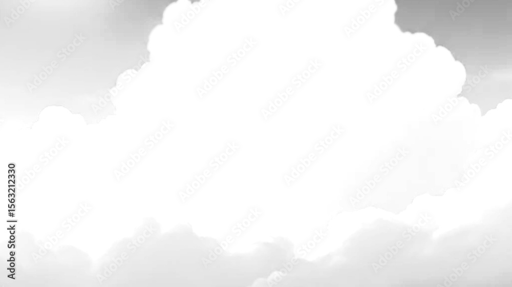 Obraz premium gray and white image of clouds 