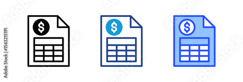 Account Statement Icon