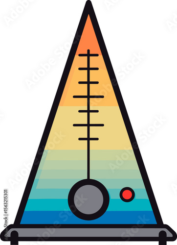 Colorful Metronome: Time Keeper for Musicians and Music Education