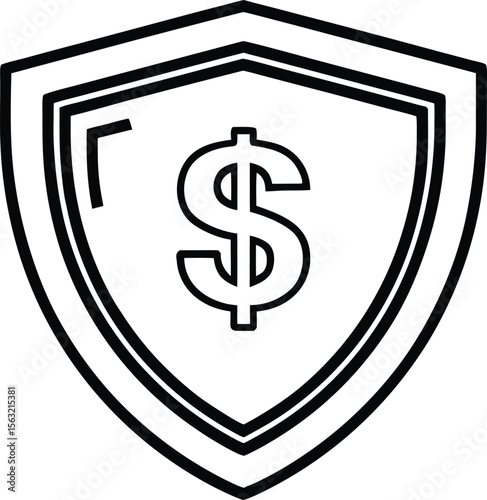 Free Download Financial Security Shield Icon
 - GFXLoad