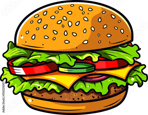 Mouthwatering Burger: A Symphony of Flavors in Every Bite