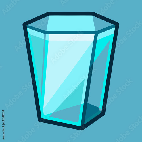 transparent glass icon