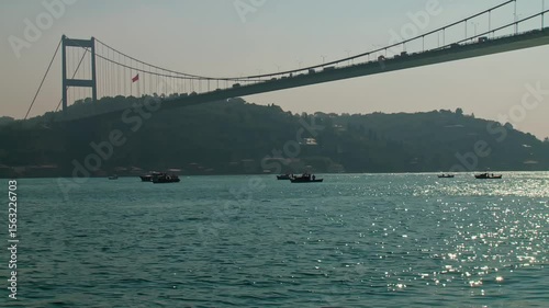 Bosphorus Fatih Sultan Mehmet Bridge