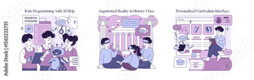 Children Learning and Creating with AI Assistance