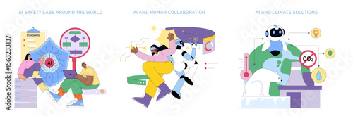 AI Labs and Human Collaboration in Safety and Climate Solutions