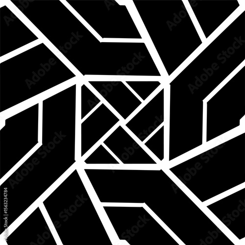 Abstract texture for fabric print, card, table cloth, furniture, banner, cover, invitation, decoration,weaving, plaid,wrapping,knitting. Repeating pattern.Black and white color.