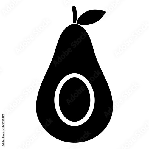 pear isolated on white background