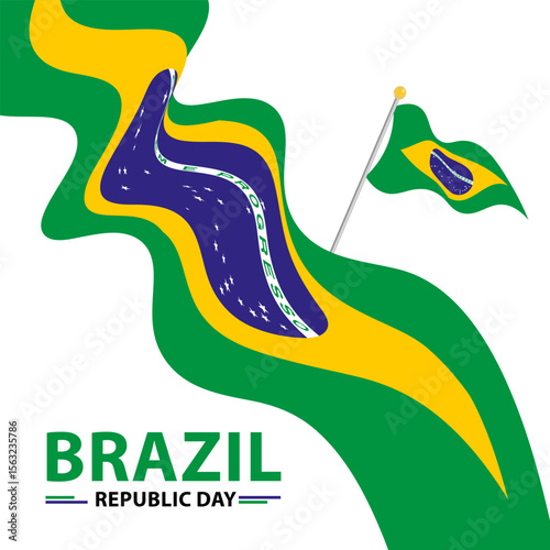 Happy brazil republic day