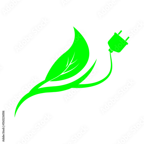 energy saving illustration design