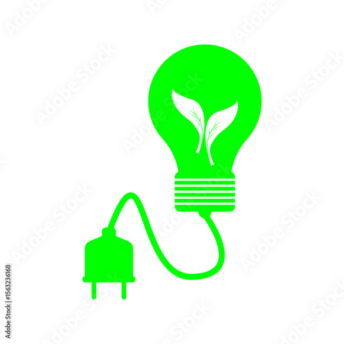 energy saving illustration design