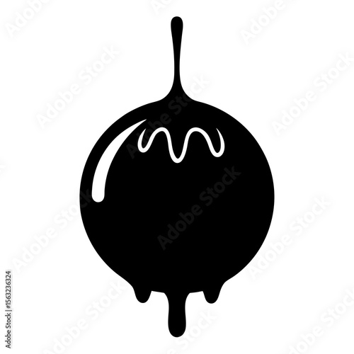 3d rendered illustration of an apple