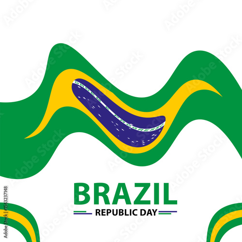Happy brazil republic day