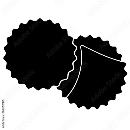 ravioli vector illustration