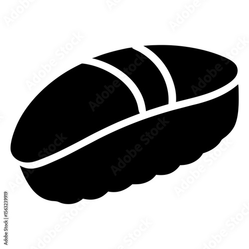 sushi cap vector illustration