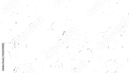 Black grainy texture isolated on white. Vector illustration