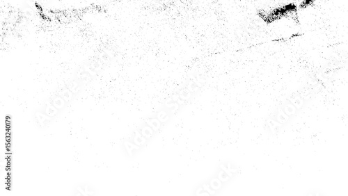 Black Grainy Texture Isolated On White Background. Dust Overlay. Dark Noise Granules.