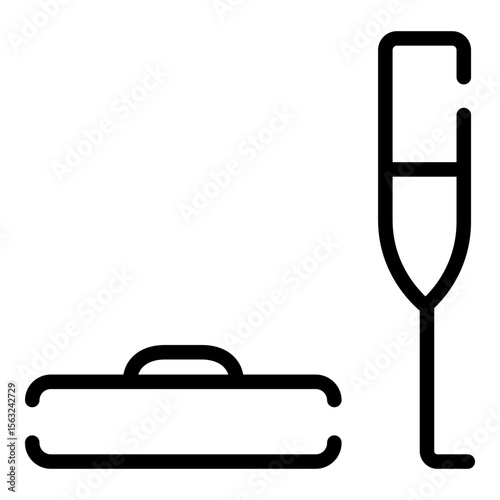 Brunch Dining Weekend Meal Line Icon