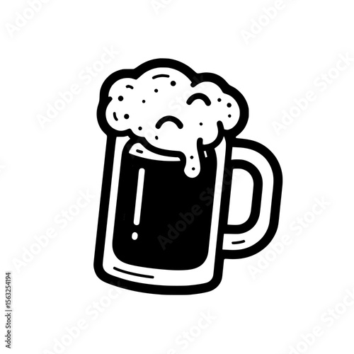 The Beer Drink Icon boasts a traditional and welcoming design, well-suited for advertising happy hour specials, beer companies, or social events
