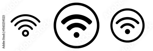 Free internet icon for app web logo banner poster available as svg file with wifi symbol