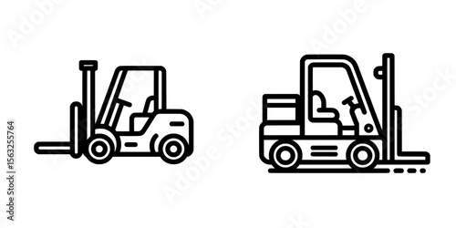 Forklift icon, Forklift Modern Outline icon, Forklift Icon Forklift Delivery Loading Loader Truck, and Forklift flat icon are the available options
